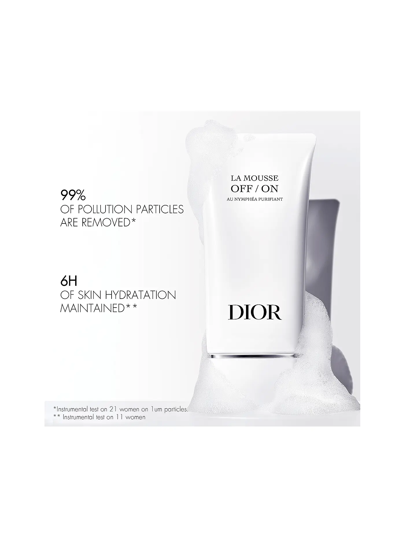 DIOR | La Mousse OFF/ON Anti-Pollution-Reinigungsschaum 150g | 